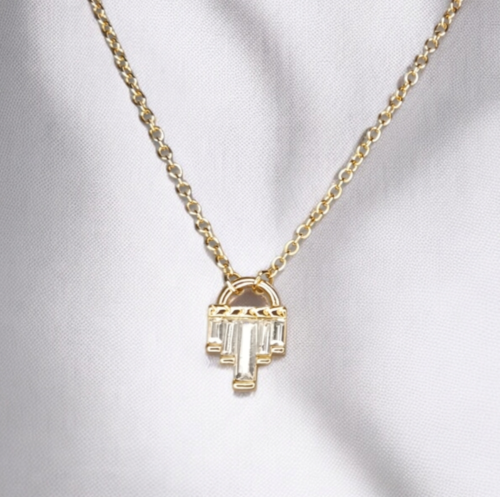 Gatsby by Park Lane Goldtone with Crystals
